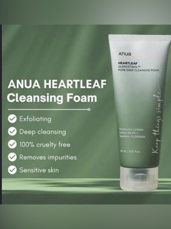 Other - Anua Heartleaf Cleansing Foam - Korean Skin Care